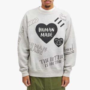 Human Made Graffiti Sweatshirt