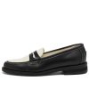 Duke + Dexter Wilde Black X White Penny Loafer