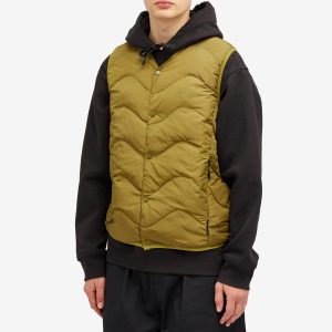 Purple Mountain Observatory Waves Quilted Vest