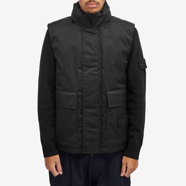 Stone Island Ghost Twill Wool-TC Down Vest