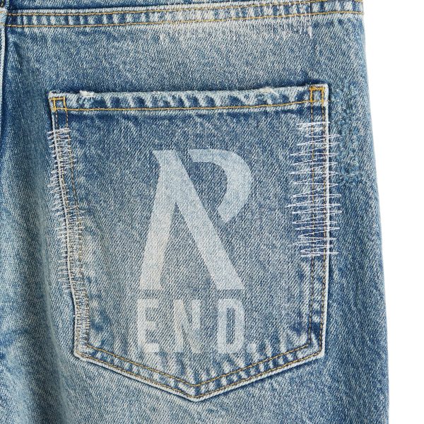 END. x Represent R3 Baggy Destroyer Denim