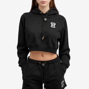 Casablanca Casa Column Patch Cropped Hoodie