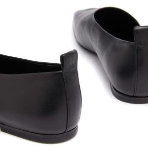 Courrèges Leather Ballerina Shoe