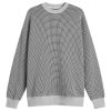 BEAMS Double Heavy Waffle Sweatshirt