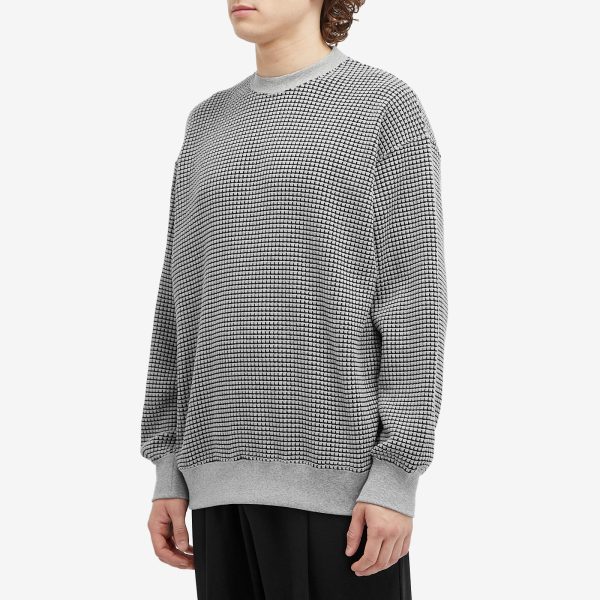 BEAMS Double Heavy Waffle Sweatshirt