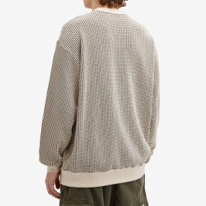 BEAMS Double Heavy Waffle Sweatshirt