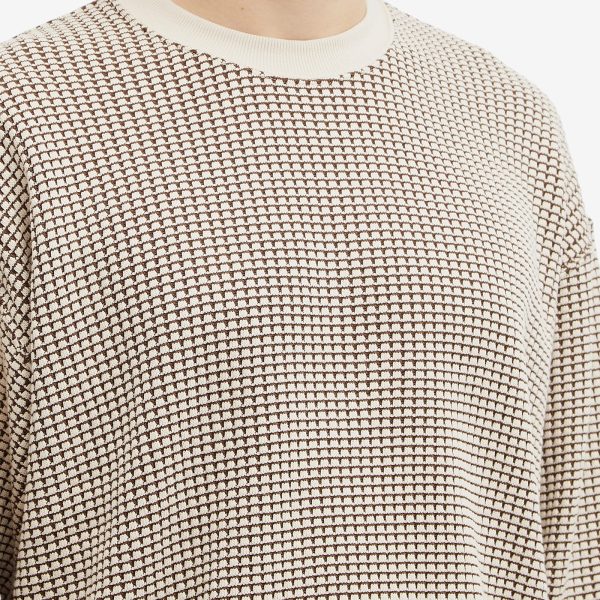 BEAMS Double Heavy Waffle Sweatshirt