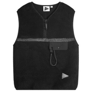 Gramicci x and wander Tape Fleece Vest