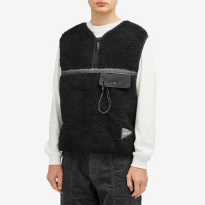 Gramicci x and wander Tape Fleece Vest