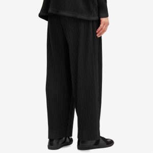 Homme Plissé Issey Miyake Pleated Wide Leg Trousers