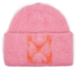 Off-White Mohair Beanie