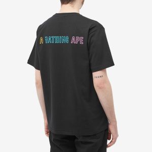 A Bathing Ape Halloween Neon Mexican Skull T-Shirt