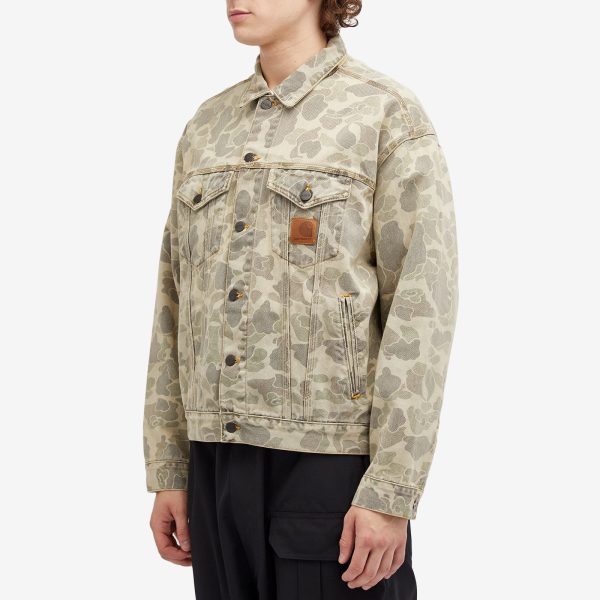 Carhartt WIP Duck Camo Helston Denim Jacket