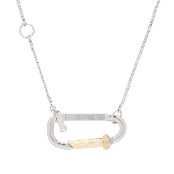 Aries Mini Carabiner Chain Necklace