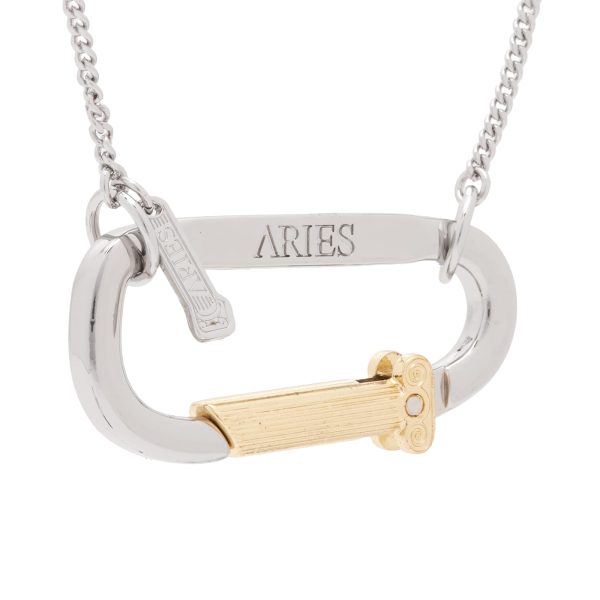 Aries Mini Carabiner Chain Necklace