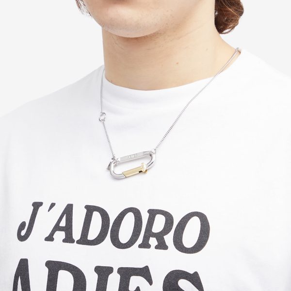 Aries Mini Carabiner Chain Necklace