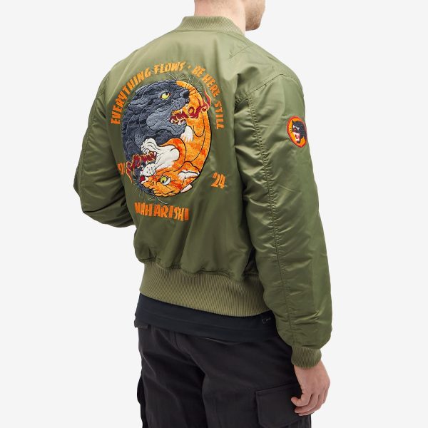 Maharishi Duality Panther MA1 Flight Jacket