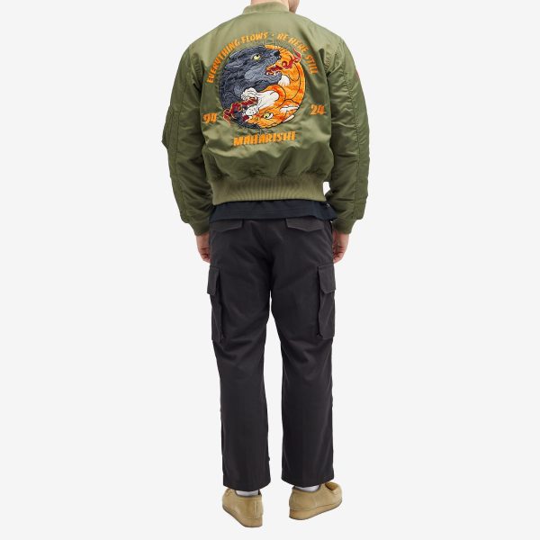 Maharishi Duality Panther MA1 Flight Jacket