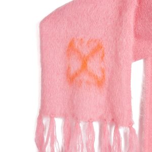 Off-White Mohair Scarf