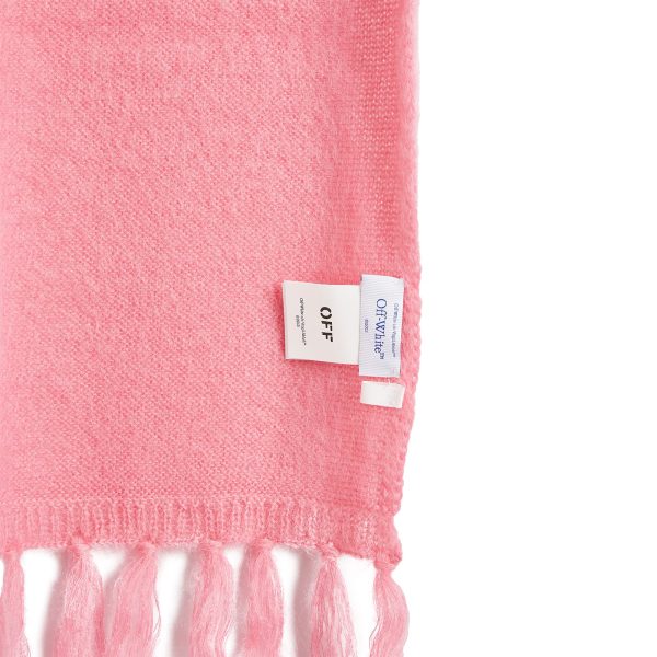 Off-White Mohair Scarf