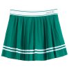 Sporty & Rich Vendome Script Pleated Skirt