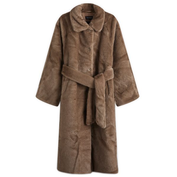 Meotine Kelly Long Faux Fur Coat