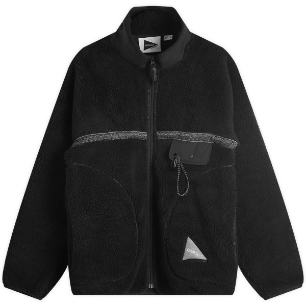 Gramicci x and wander Tape Fleece Jacket