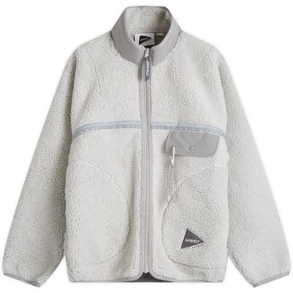 Gramicci x and wander Tape Fleece Jacket