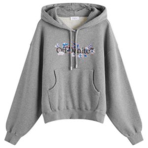 Off-White Flower Bookish Over Hoodie