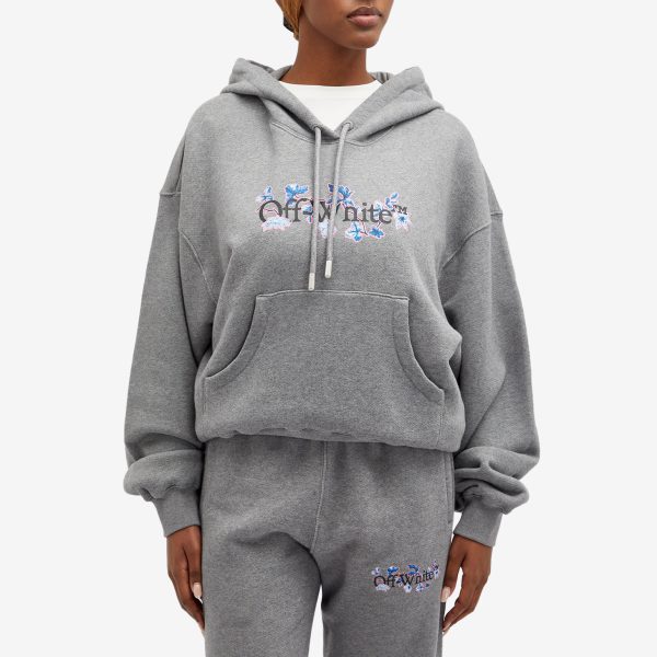 Off-White Flower Bookish Over Hoodie