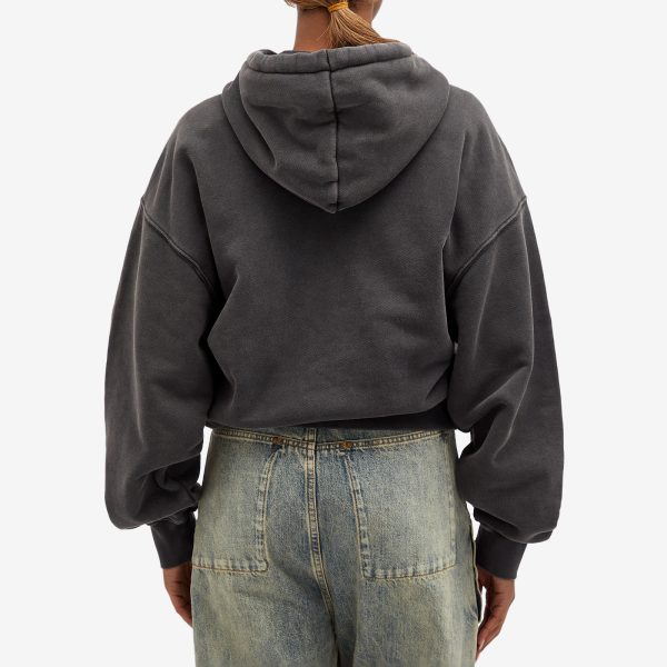 Off-White Washed Characters Over Hoodie