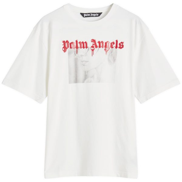 Palm Angels Portrait Pencil T-Shirt