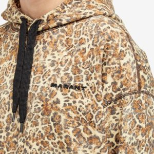 Isabel Marant Leopard Print Hoodie