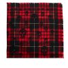 Alexander McQueen Skull Tartan Wool Scarf