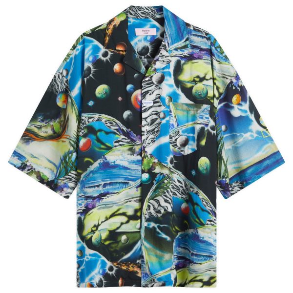 Martine Rose Boxy Short Sleeve Hawaiian Shirt