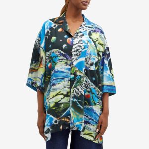 Martine Rose Boxy Short Sleeve Hawaiian Shirt