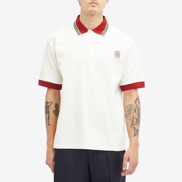 Drôle de Monsieur D Mirror Logo Polo Shirt