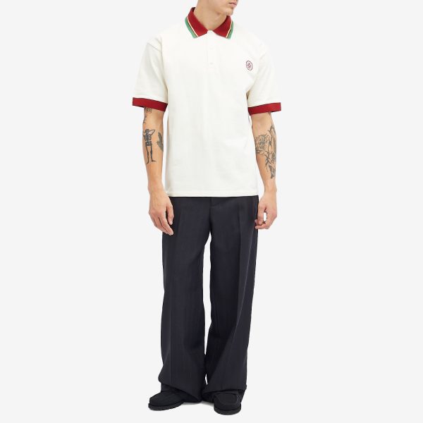 Drôle de Monsieur D Mirror Logo Polo Shirt