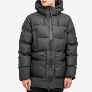 Rains Alta Long Puffer Cargo Jacket