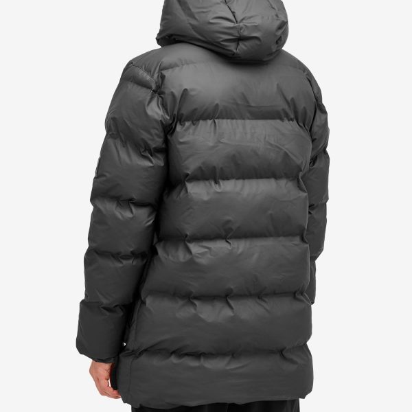 Rains Alta Long Puffer Cargo Jacket