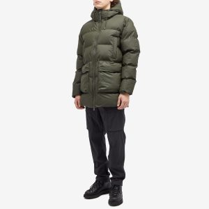 Rains Alta Long Puffer Cargo Jacket