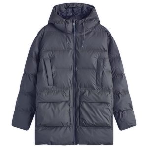 Rains Alta Long Puffer Cargo Jacket