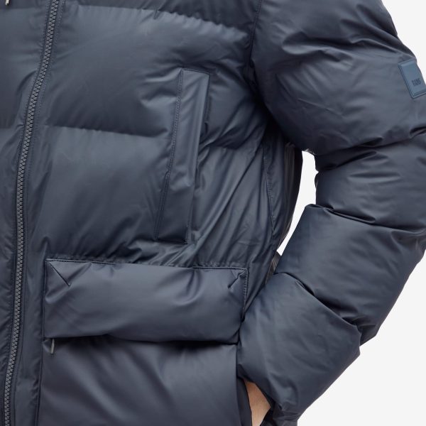 Rains Alta Long Puffer Cargo Jacket