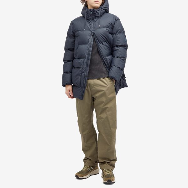 Rains Alta Long Puffer Cargo Jacket