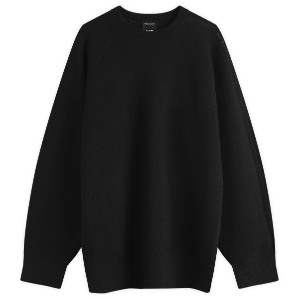 Y-3 3-Stripe Crew Knit