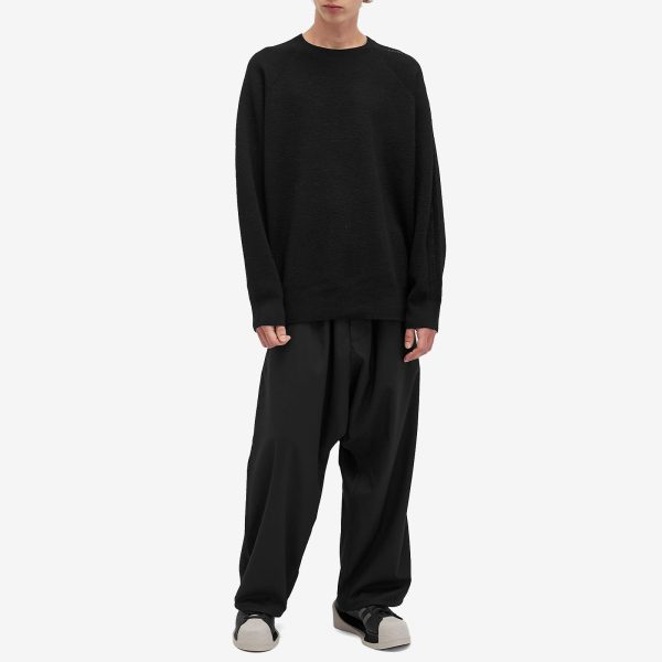 Y-3 3-Stripe Crew Knit