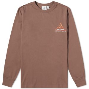 Adidas Long Sleeve Adventure Volcano T-Shirt