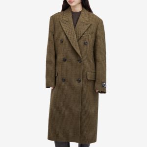 Acne Studios Double Breasted Long Overcoat