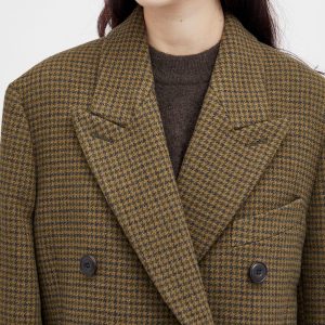 Acne Studios Double Breasted Long Overcoat