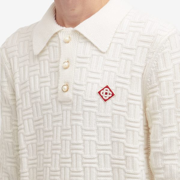 Casablanca Column Stitch Grandpa Polo